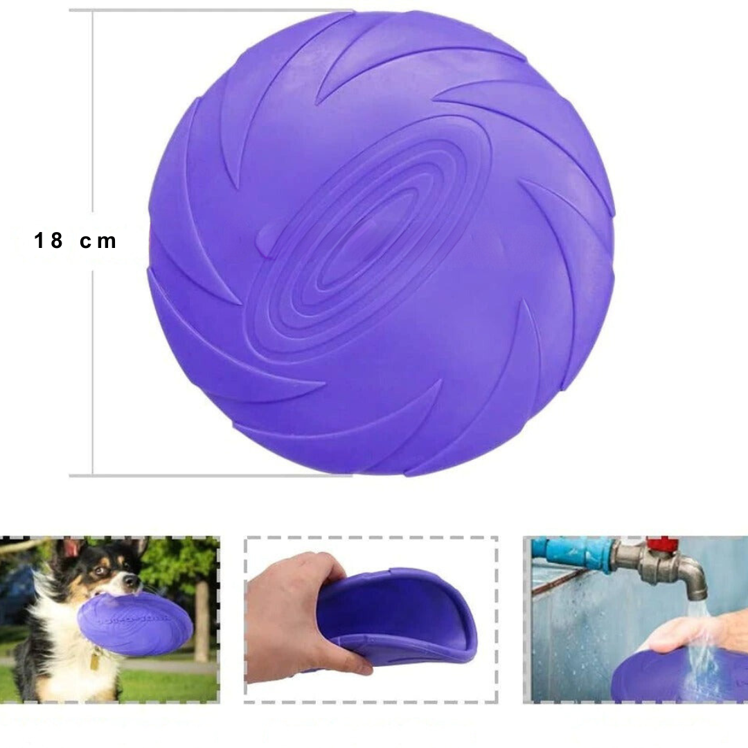 Frisbee pliable pour chien - Flexible et durable