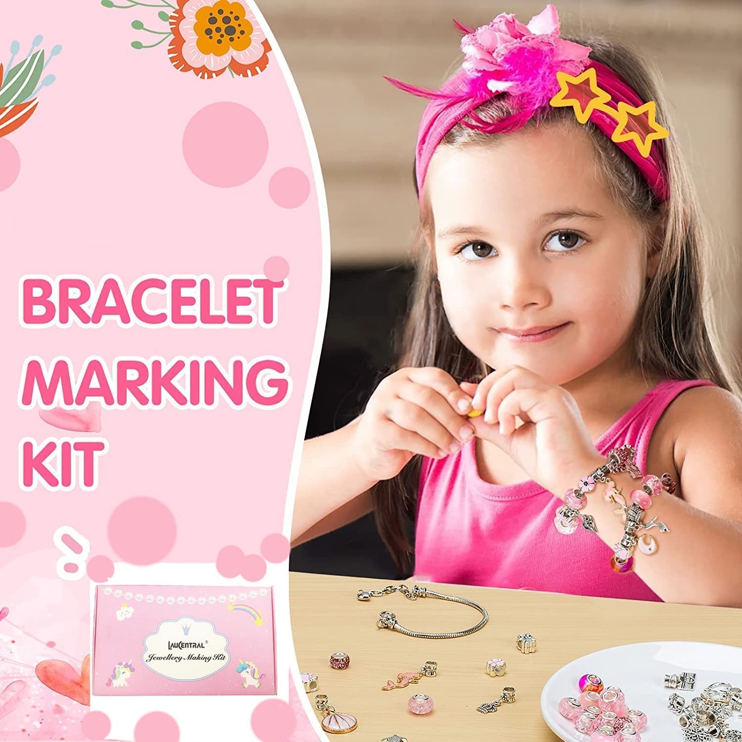 Kit de Création de Bracelets – Crystal Creations pour des Accessoires Uniques