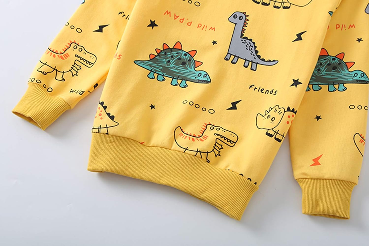 Ensemble pour Enfants avec Imprimé Dinosaure pour Garçons - Vêtements Amusants pour le Petit Amateur de Dinosaures