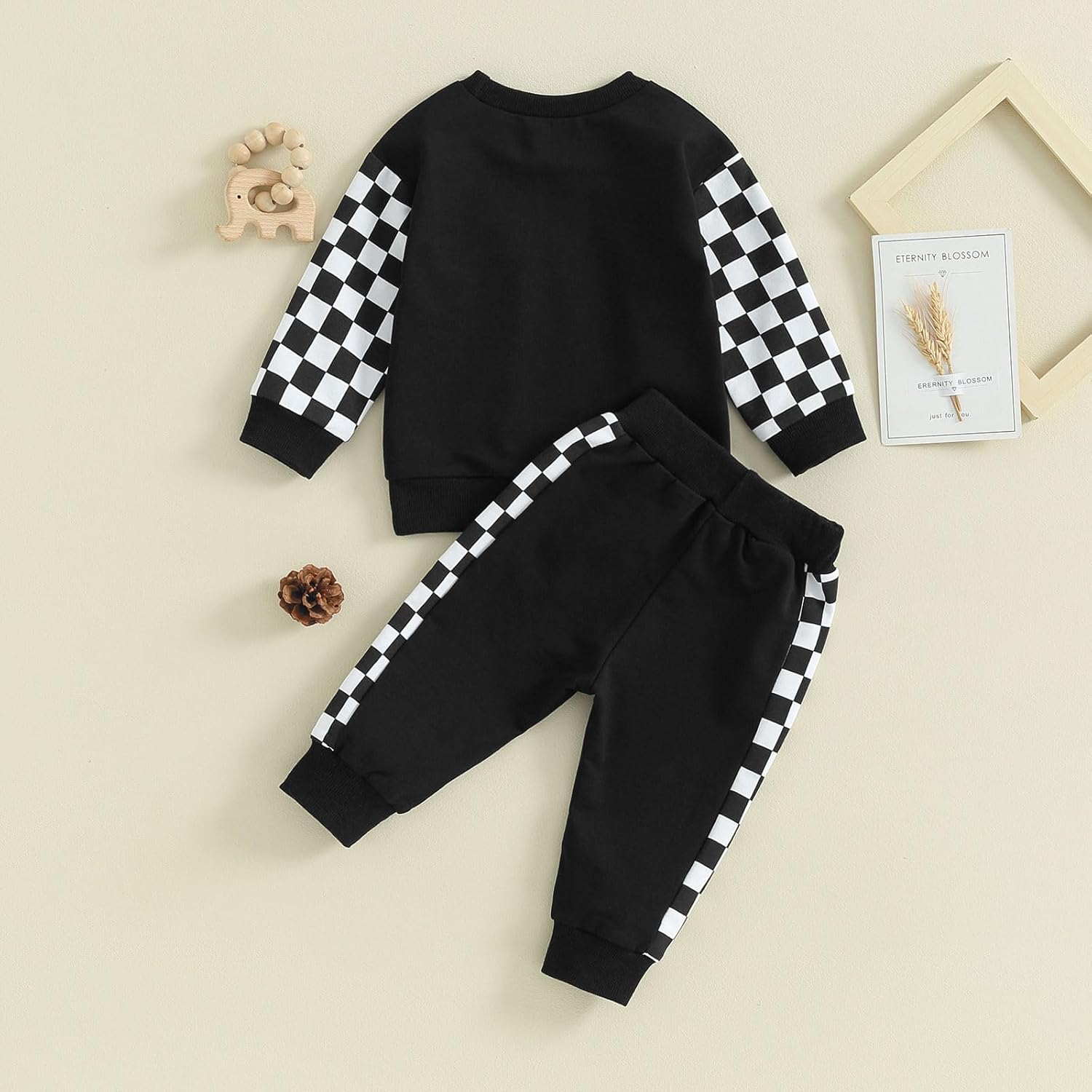 Ensemble d'Hiver Baby Jogger - Sweatshirt Contrasté et Pantalon pour le Confort par Temps Froid