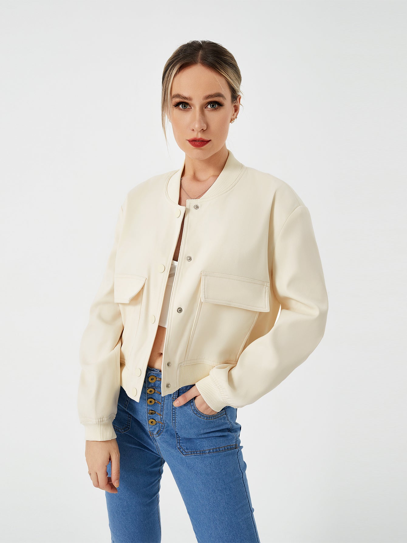 Kate - Veste bombardier fine
