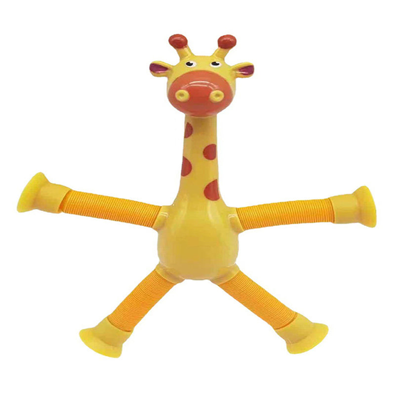 Jouet Girafe Flexible avec Ventouse – StretchyGiraffe pour Jouer sur Toutes les Surfaces