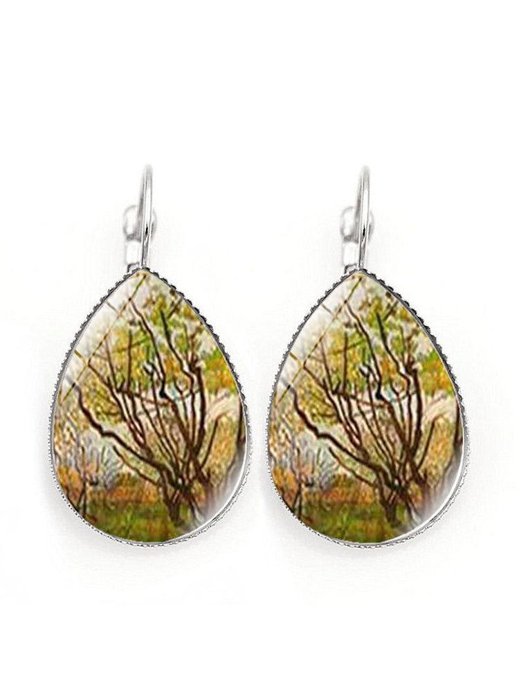 BelleRue - Boucles d'oreilles Vintage Vincent Art Series