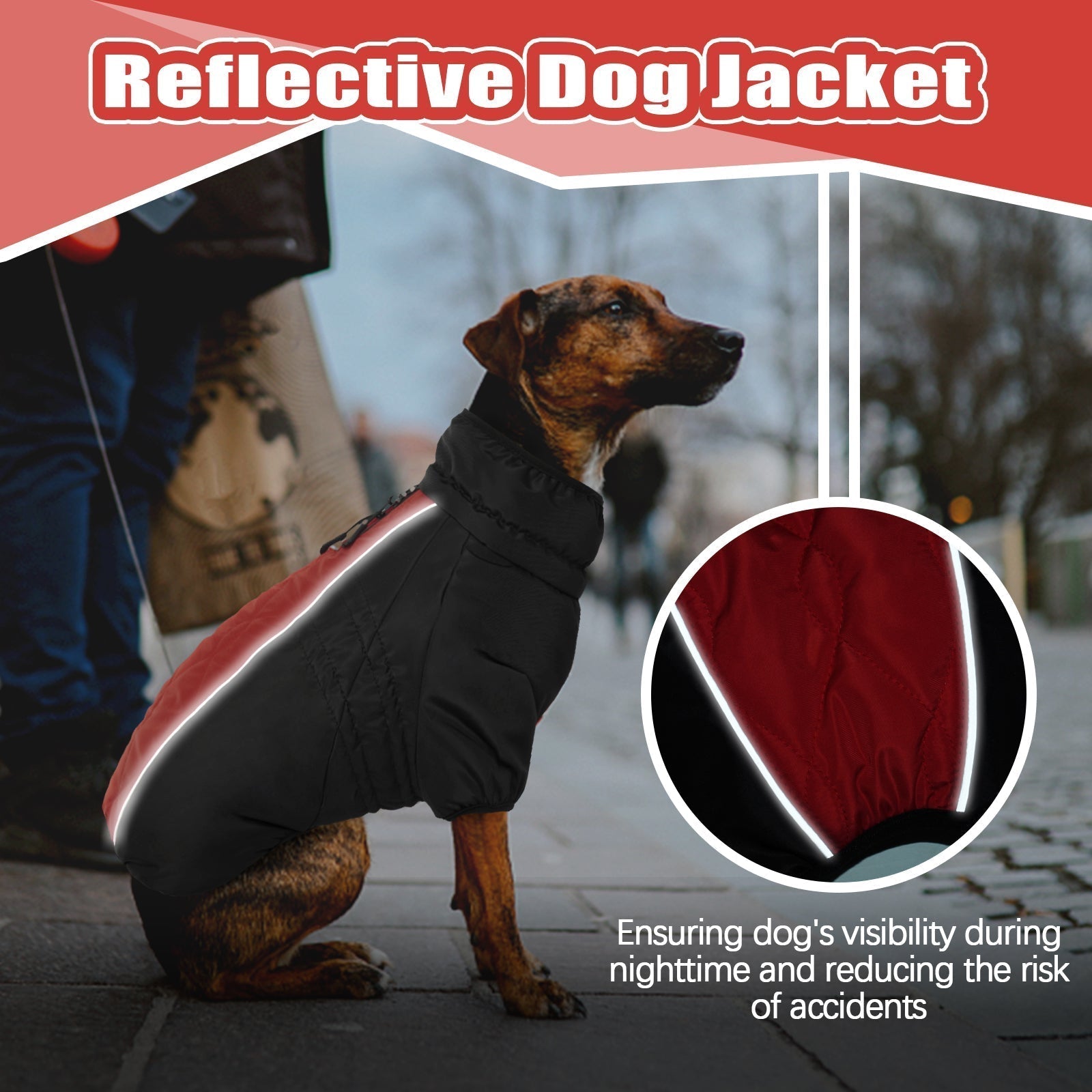 PawComfort - Veste pour chien doublée en polaire - Chaleur pour les jours froids