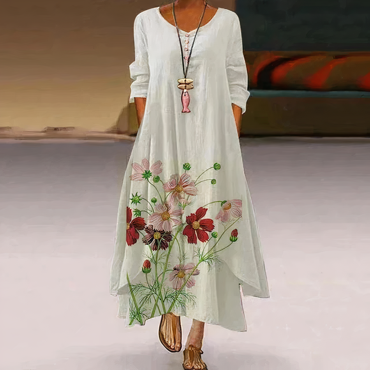 Fleur - Robe élégante pour toutes occasions