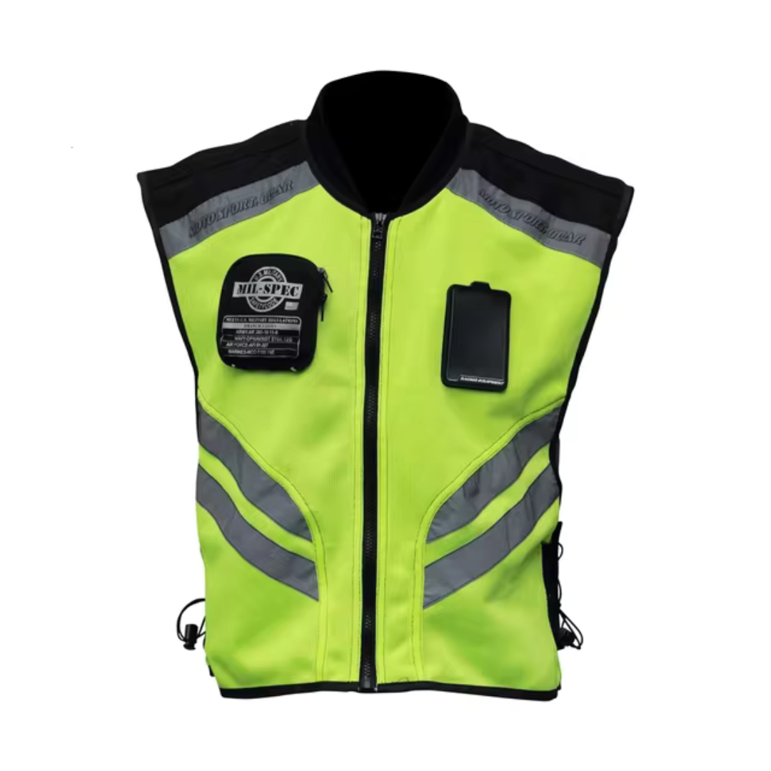 Jasper - Gilet de moto réfléchissant pour hommes