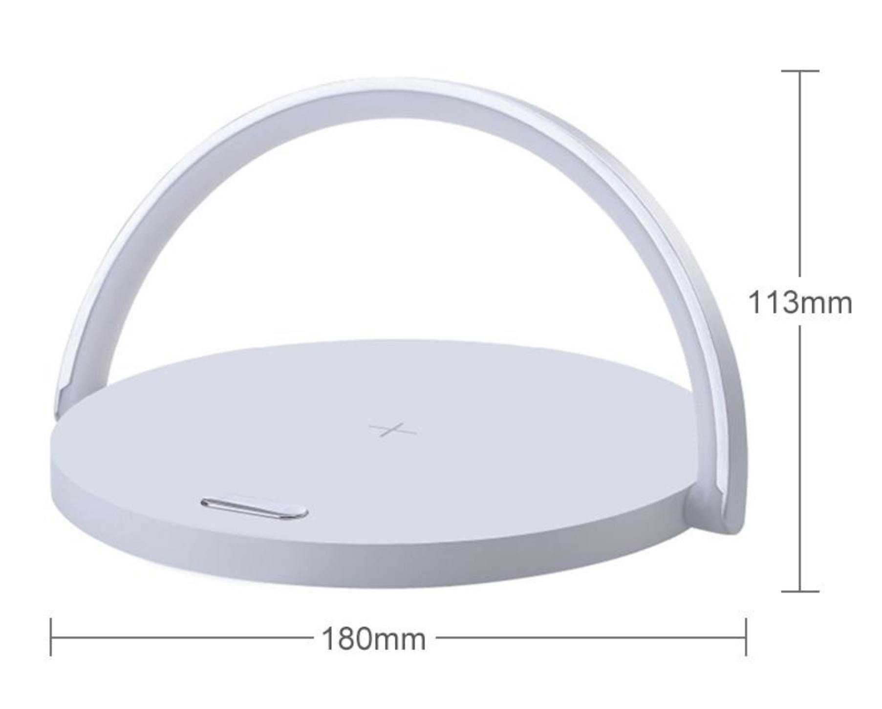 Lampe de Chevet 3-en-1 avec Chargeur Sans Fil – Idéale pour la Chambre