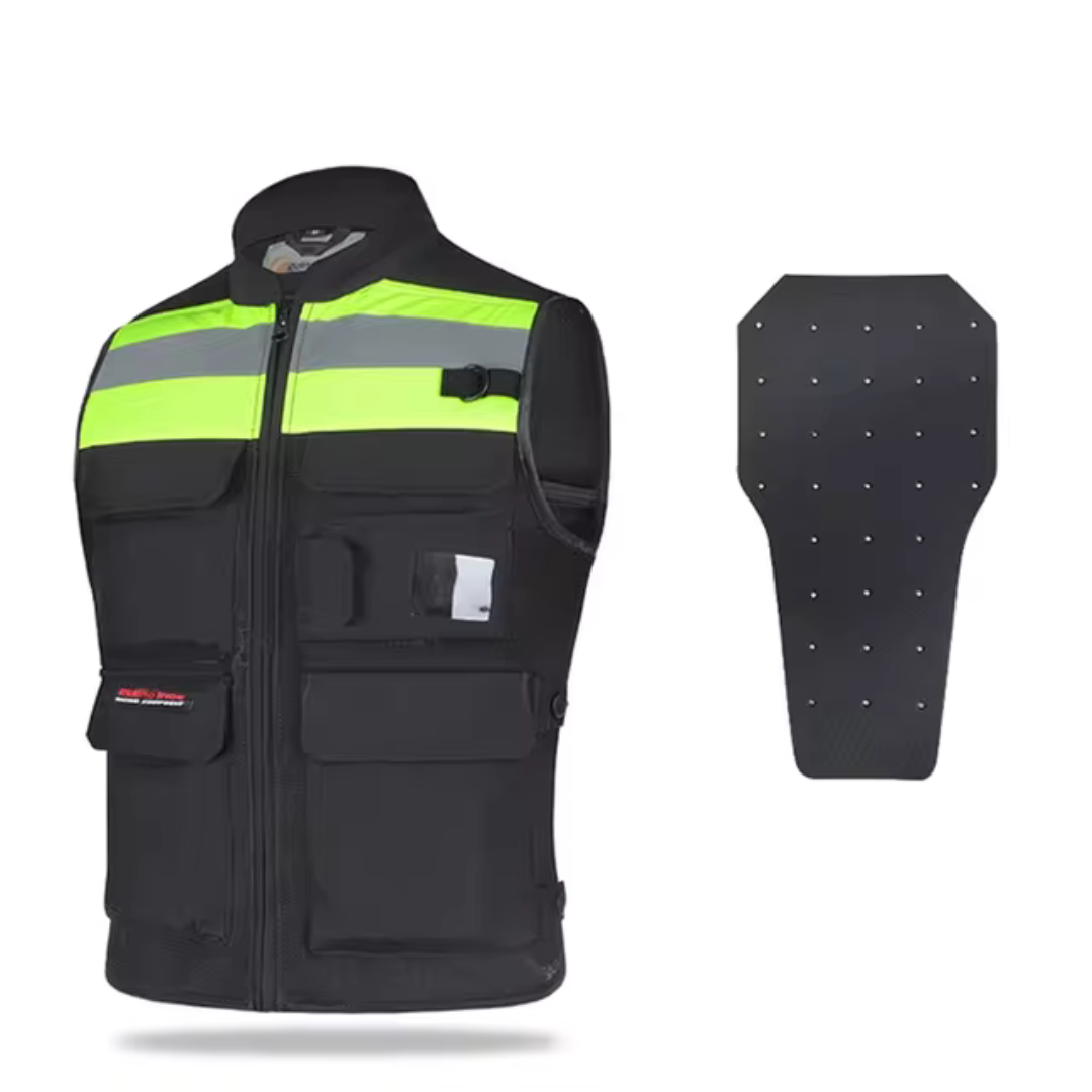 Jasper - Gilet de moto réfléchissant pour hommes