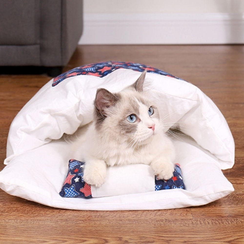 Lit douillet pour chats "Kitty Pouch" - Confort et protection