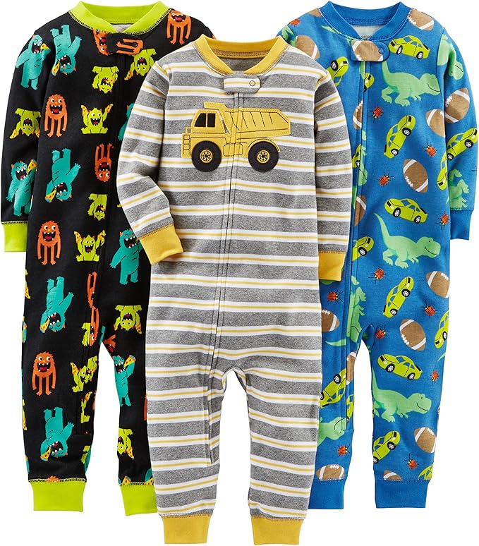 Ensemble de Pyjama en Coton pour Enfants - Pyjama Doux pour un Bon Sommeil