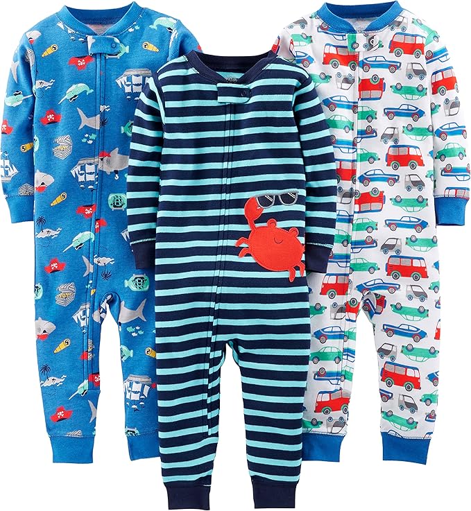 Ensemble de Pyjama en Coton pour Enfants - Pyjama Doux pour un Bon Sommeil