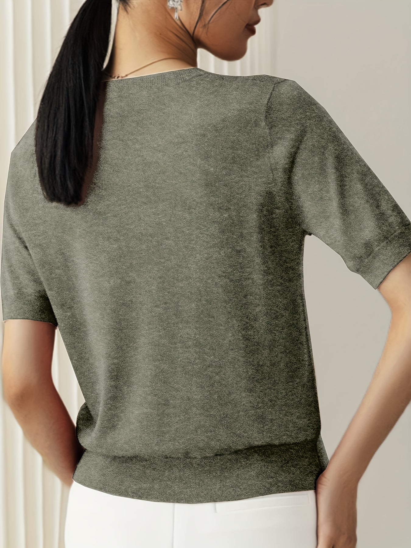 MonLu - Chemise style sweatshirt