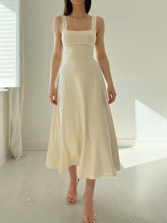 BelleRue - Robe midi réversible Audrey en bambou biologique avec poches