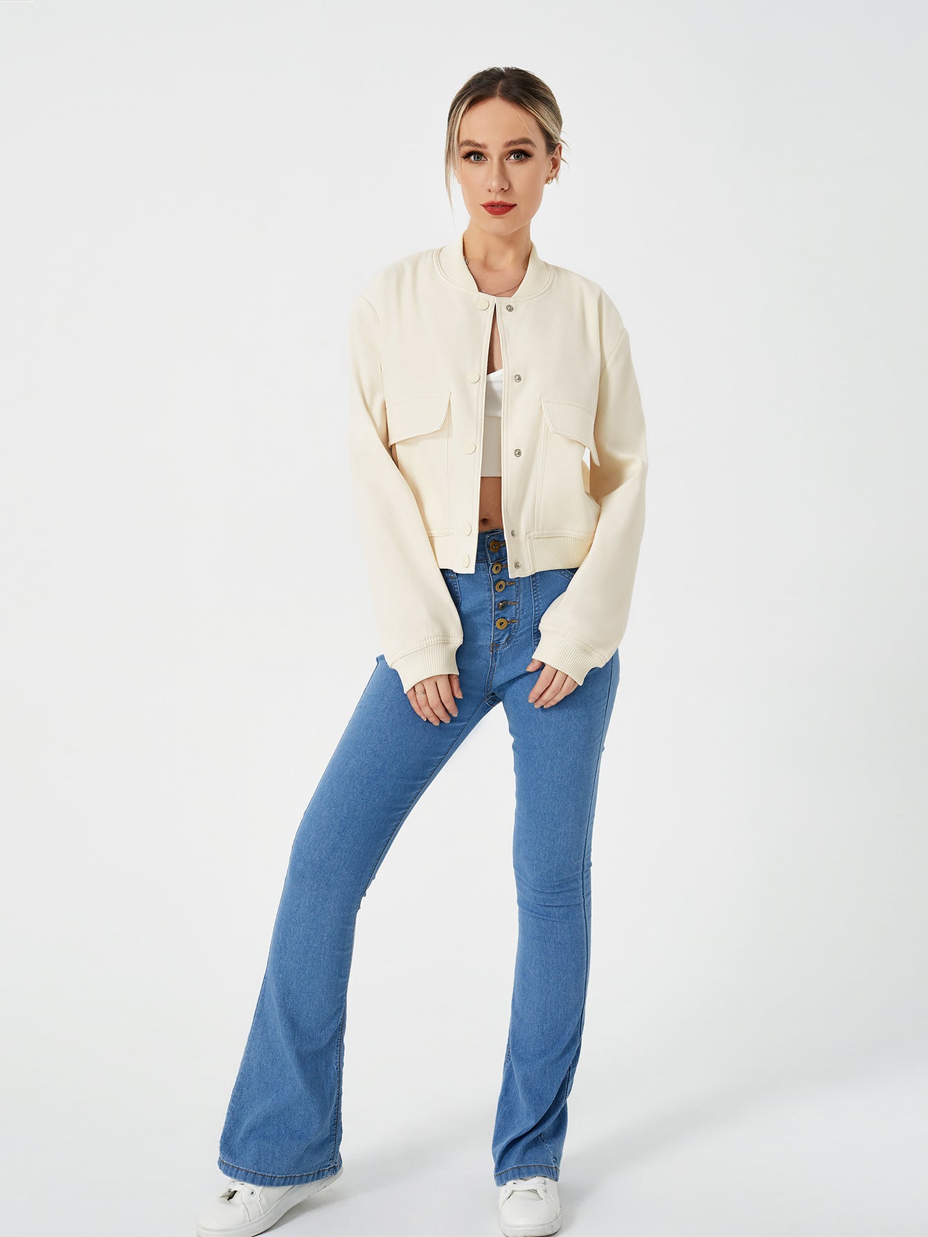 Kate - Veste bombardier fine