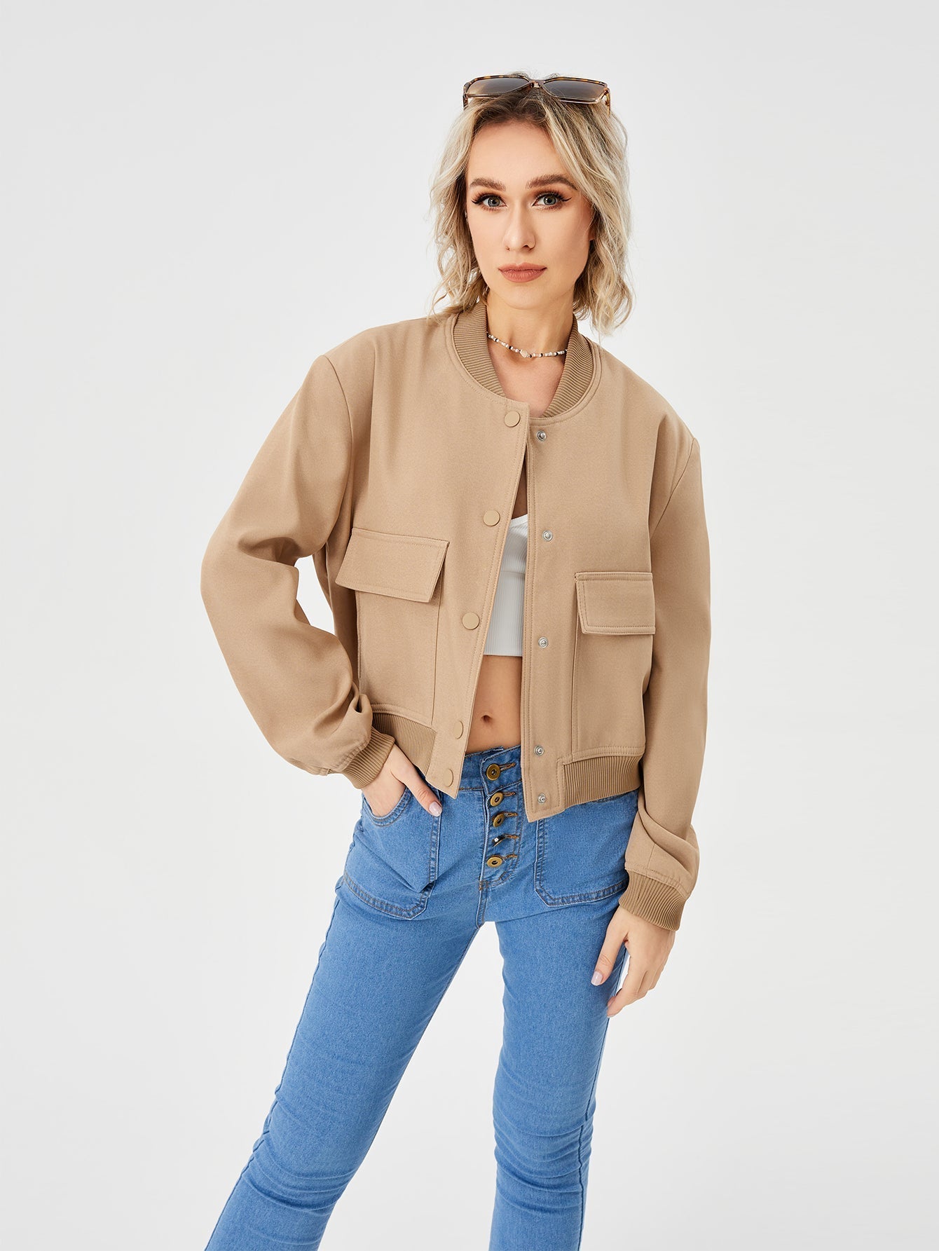Kate - Veste bombardier fine
