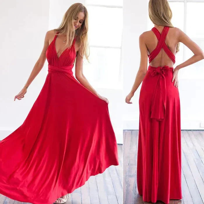 Nora - Robe portefeuille féminine et chic