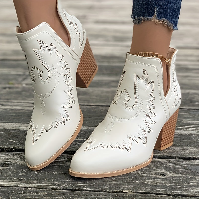 Relissa - Bottines à talon haut pour femmes