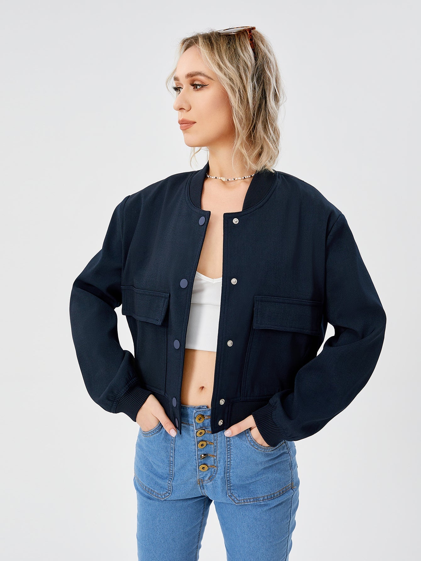Kate - Veste bombardier fine