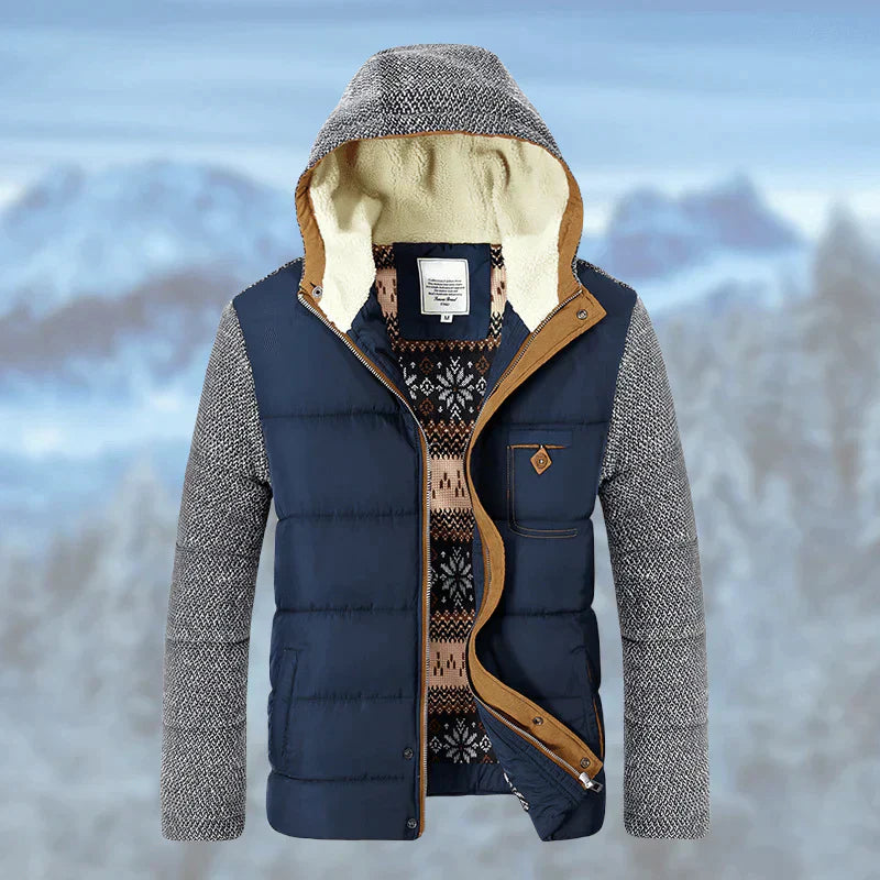 Axel - Manteau d'hiver chaud avec doublure douce