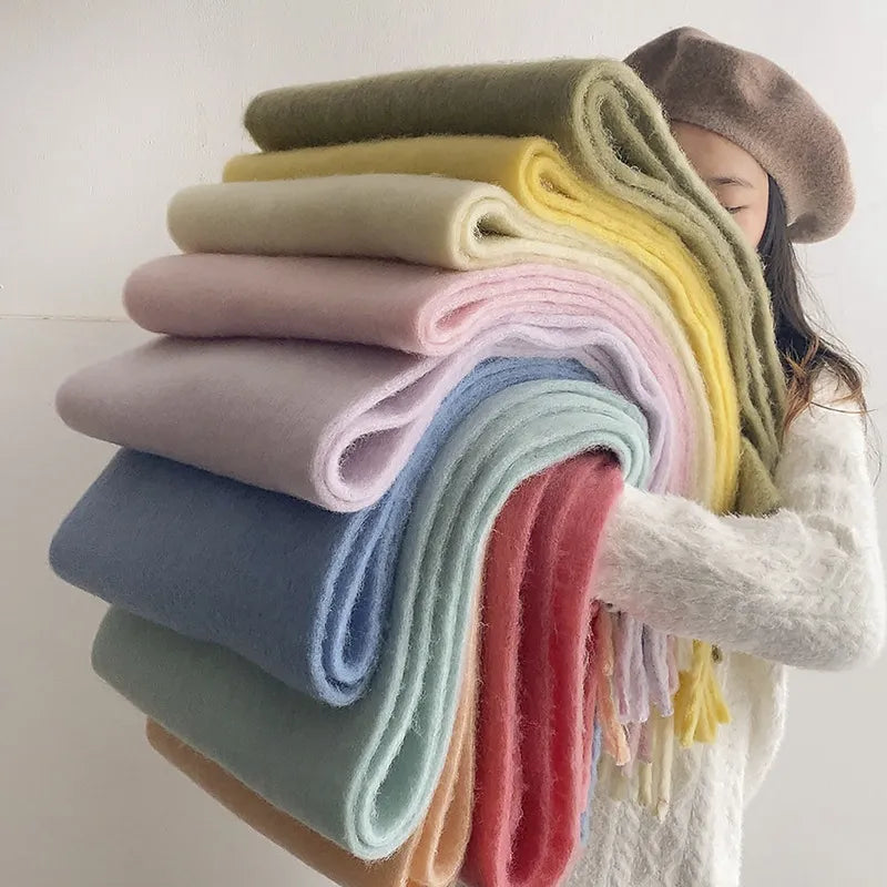 Écharpe de luxe – Agréable, chaude et luxueuse