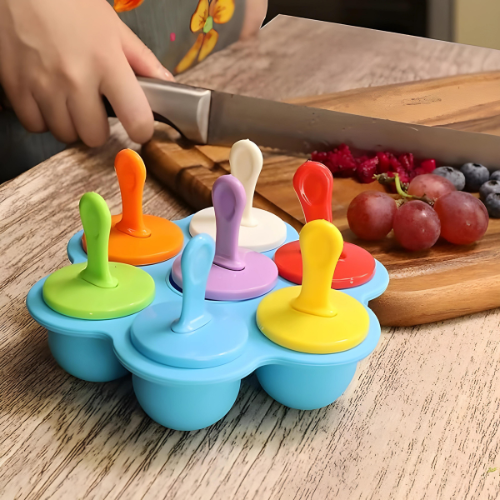 Moule à Glaces pour Enfants - FrostyFun pour des Friandises Rafraîchissantes