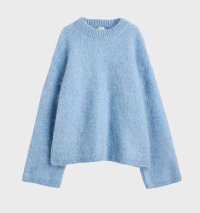 Mira - Pull léger en laine, nylon et polyester à col rond pour une tenue décontractée