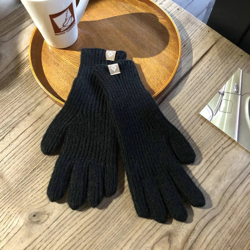 Liv - Gants tricotés chauds au style intemporel