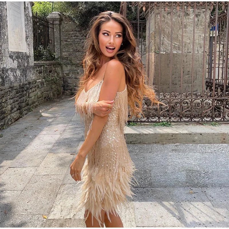 Floor - Robe cocktail glamour et féminine