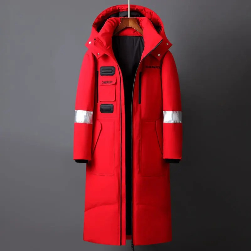 Gavin - Manteau d'hiver protecteur avec capuche pour hommes