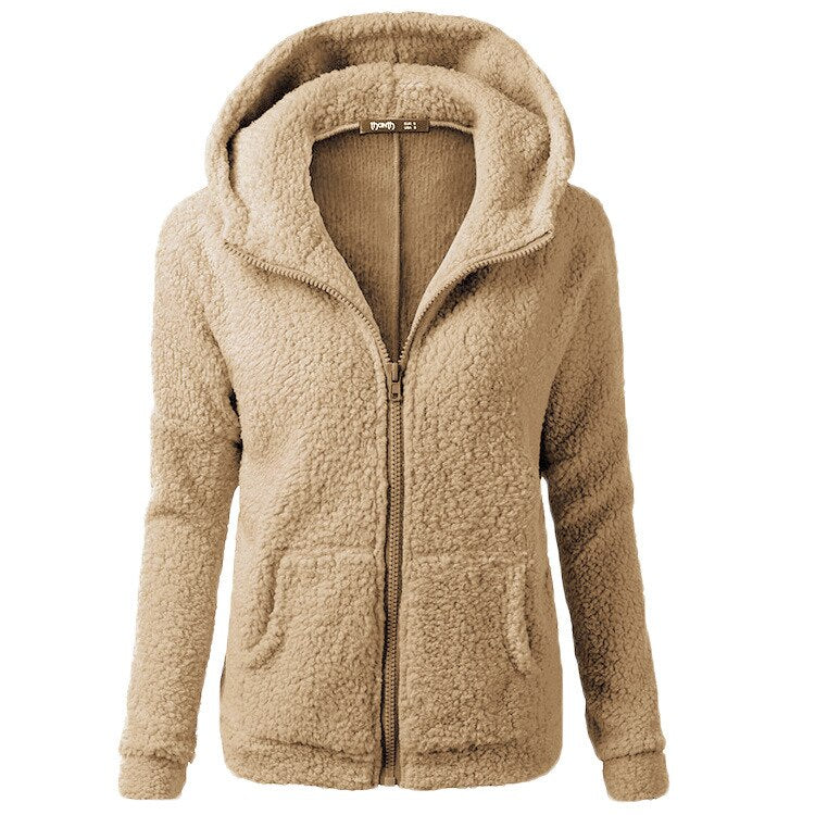 Chloe Soft Fleece Cardigan - Chaud et polyvalent