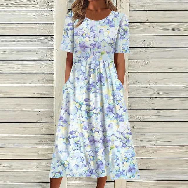 ByAnna - Robe à imprimé floral