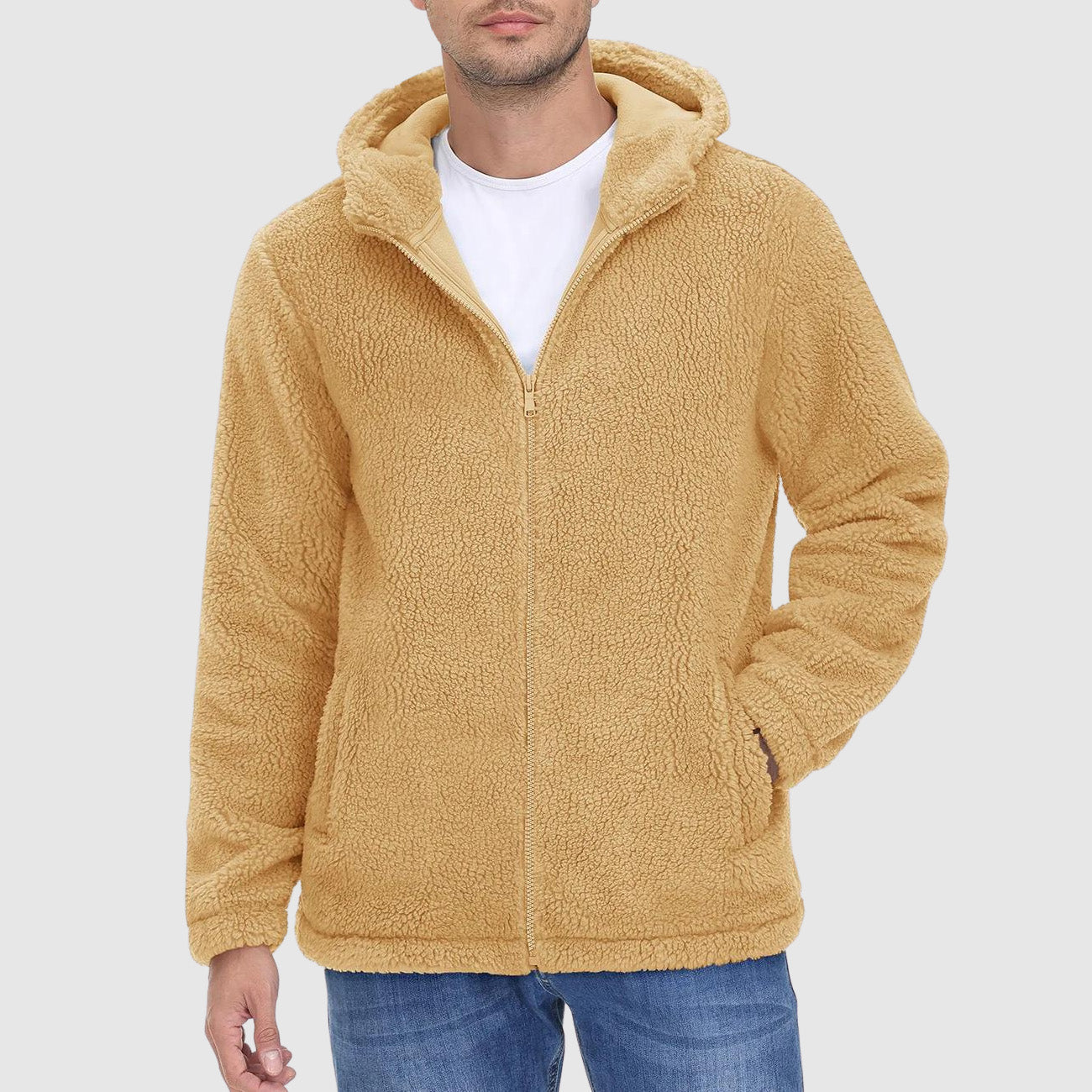 Ruben - Veste Sherpa à capuche - Confort et style ultimes