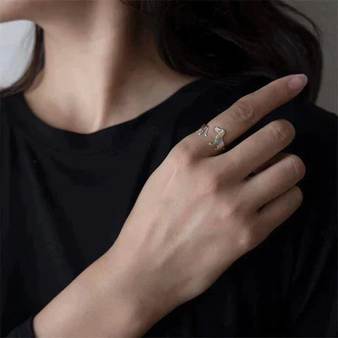 Bague teckel mignon - Pour les amoureux des animaux parmi nous !