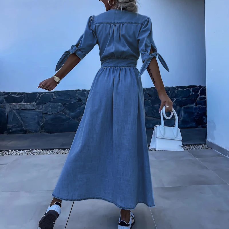 SoLuna - Robe en denim