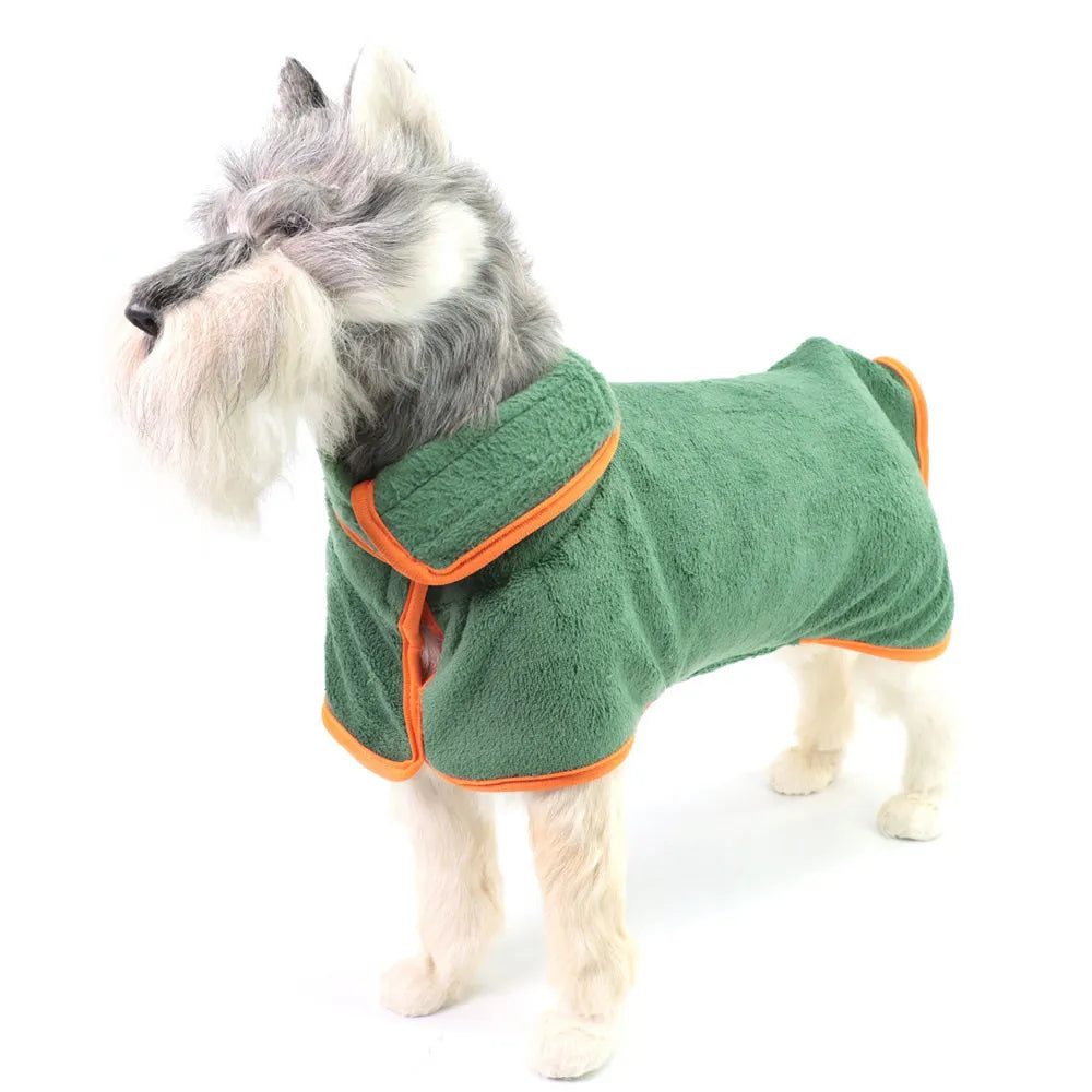 PawComfort – Peignoir pour chien pour chaleur et style | Séchage rapide et confortable