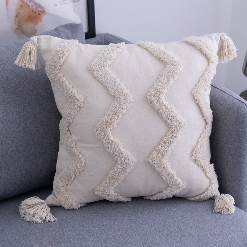 Housse de coussin de style égyptien