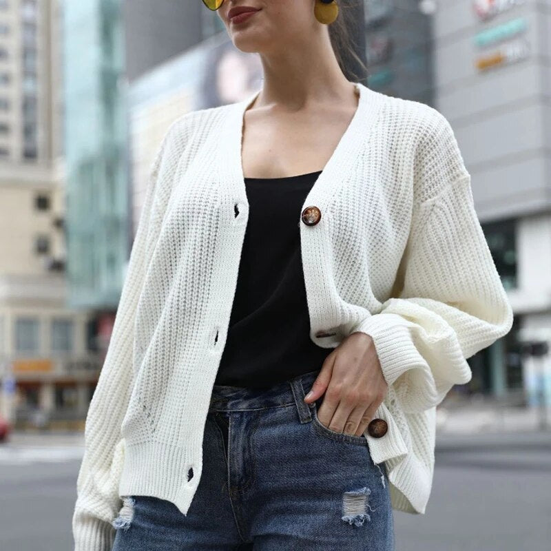 Cardigan en maille Lilly - Chaud et confortable