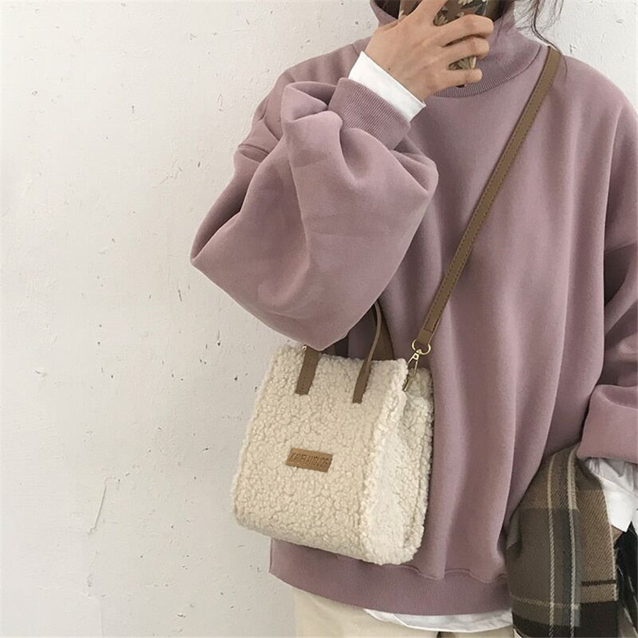 Sac à bandoulière Tessa - Parfait pour votre manteau Teddy