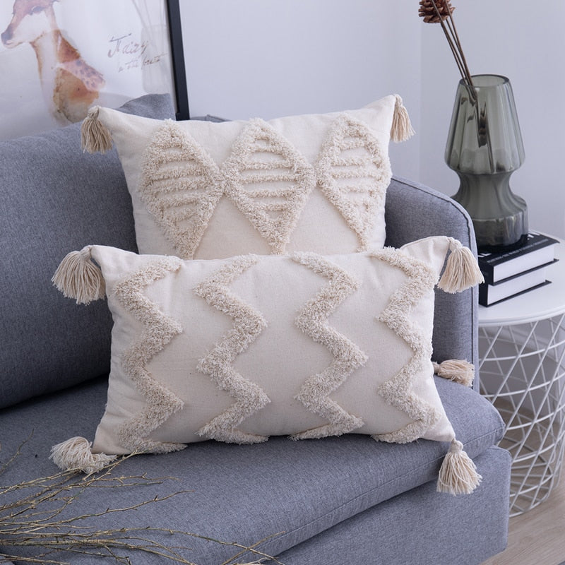 Housse de coussin de style égyptien