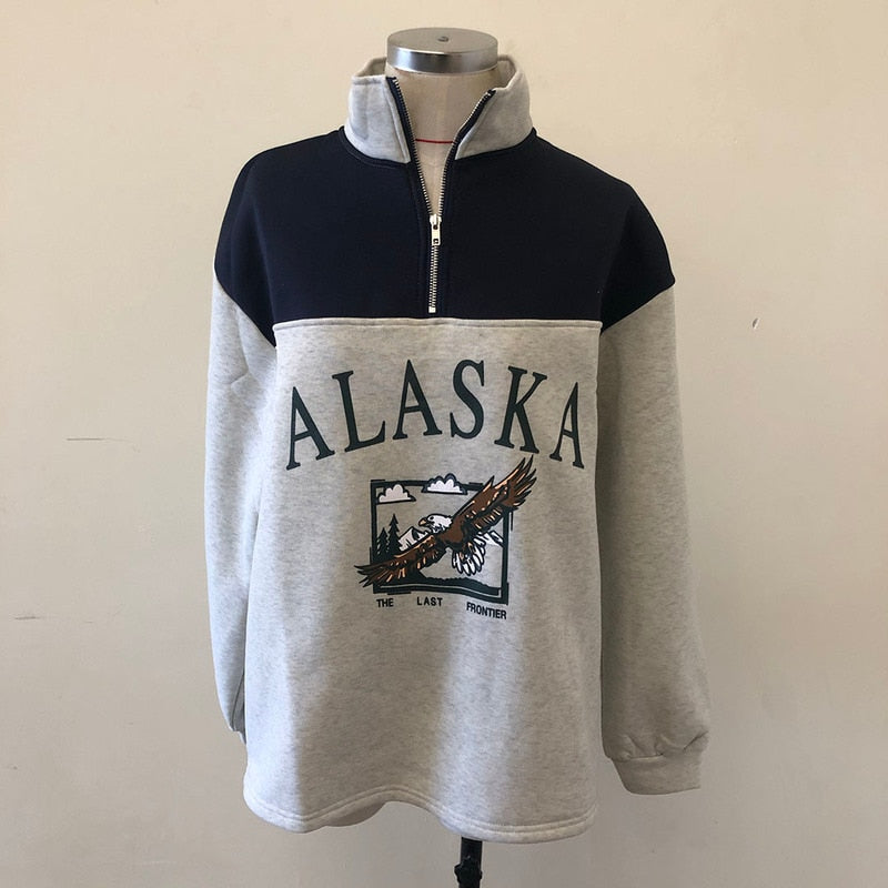 Jade Oversized Alaska Hoodie - Chaud et confortable pour les jours froids