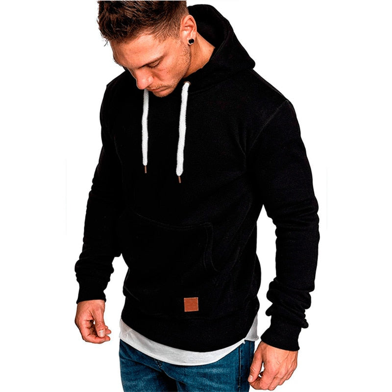 Sweat à capuche Sam Casual pour homme – Pratique avec poche kangourou