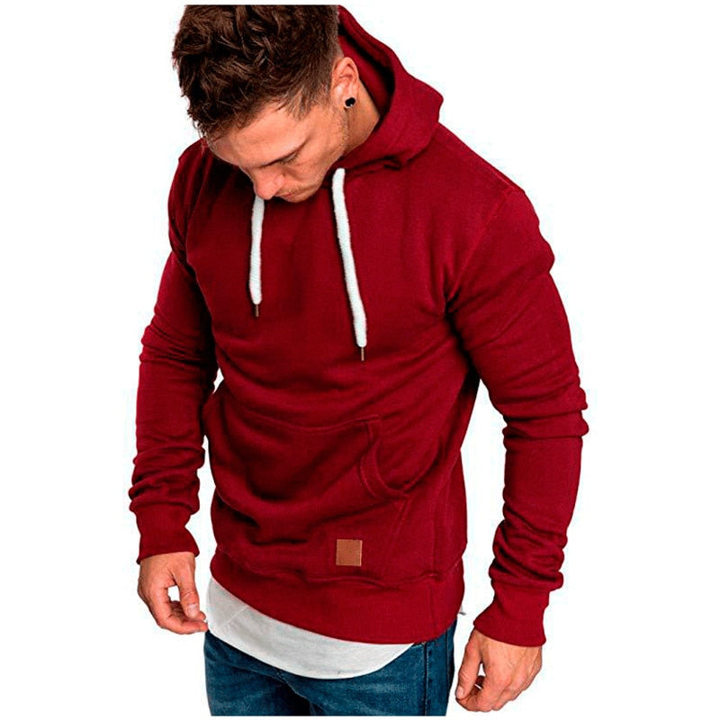 Sweat à capuche Sam Casual pour homme – Pratique avec poche kangourou