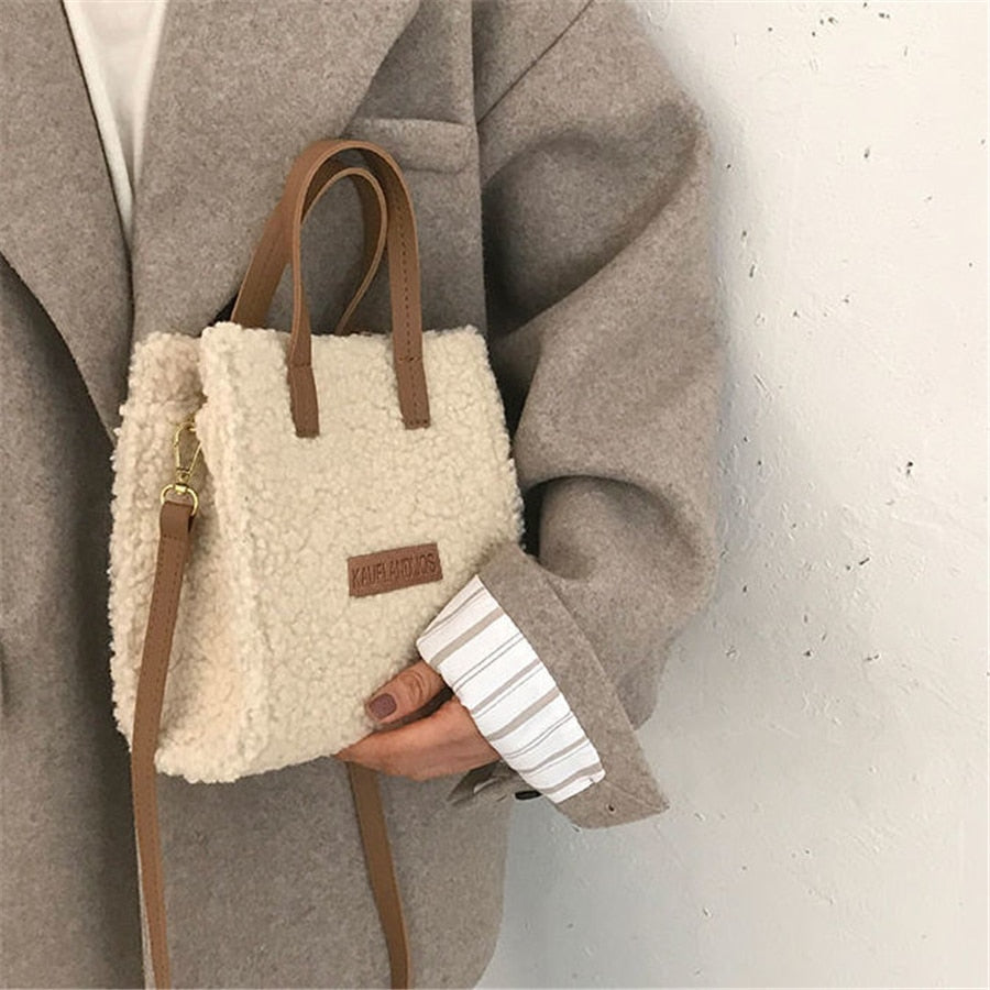 Sac à bandoulière Tessa - Parfait pour votre manteau Teddy