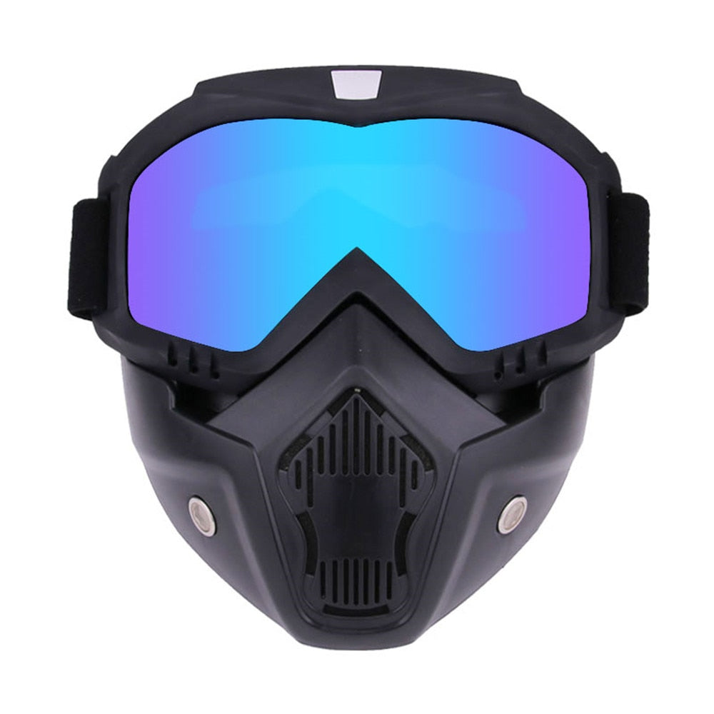 Lunettes de Sport Extérieur et Masque - Coupe-vent pour Moto, Snowboard et Protection UV