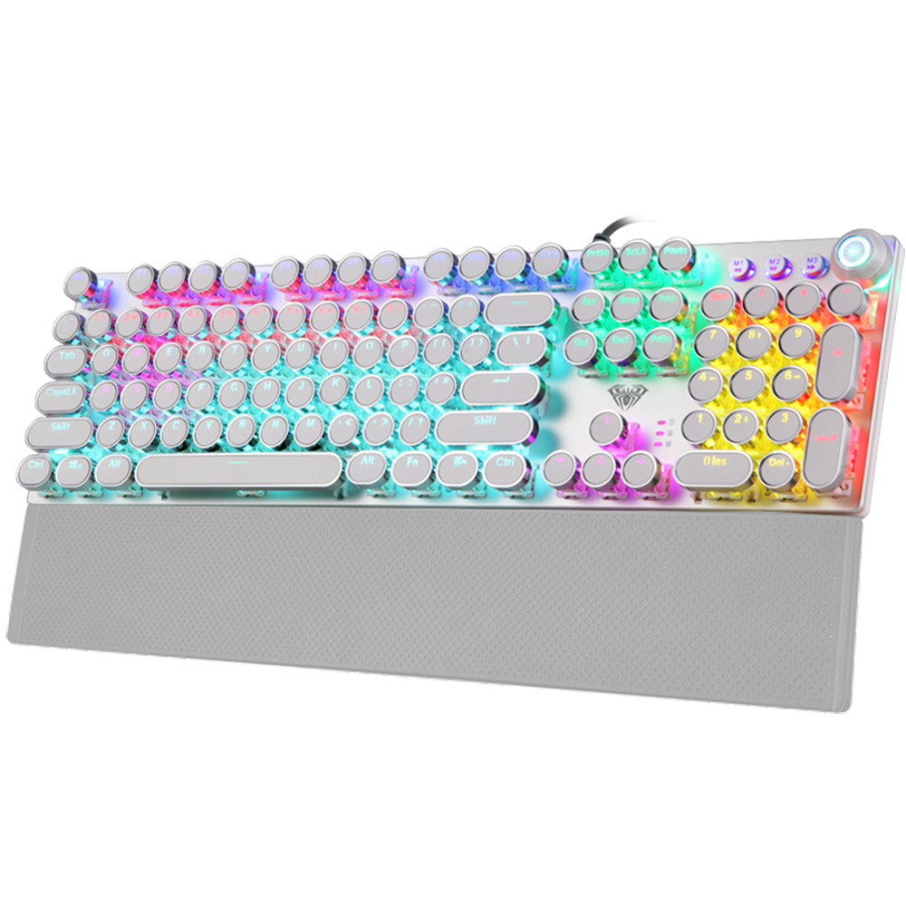 Clavier Mécanique Punk – Parfait pour la Productivité, le Divertissement et le Gaming