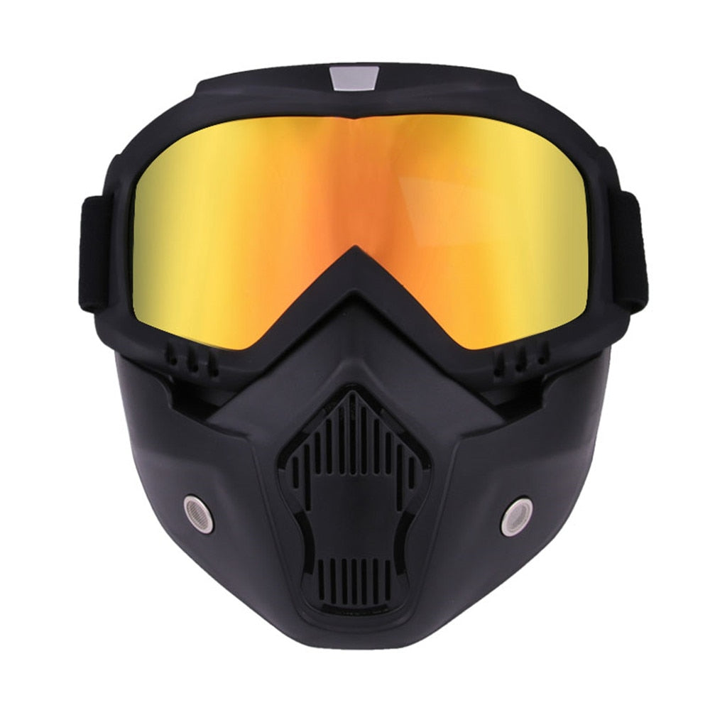 Lunettes de Sport Extérieur et Masque - Coupe-vent pour Moto, Snowboard et Protection UV