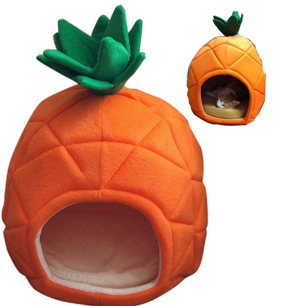 Maison ananas pour chats - Style tropical et confort