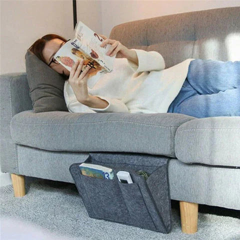 Pochette pratique pour lit ou canapé – Rangement intelligent à portée de main