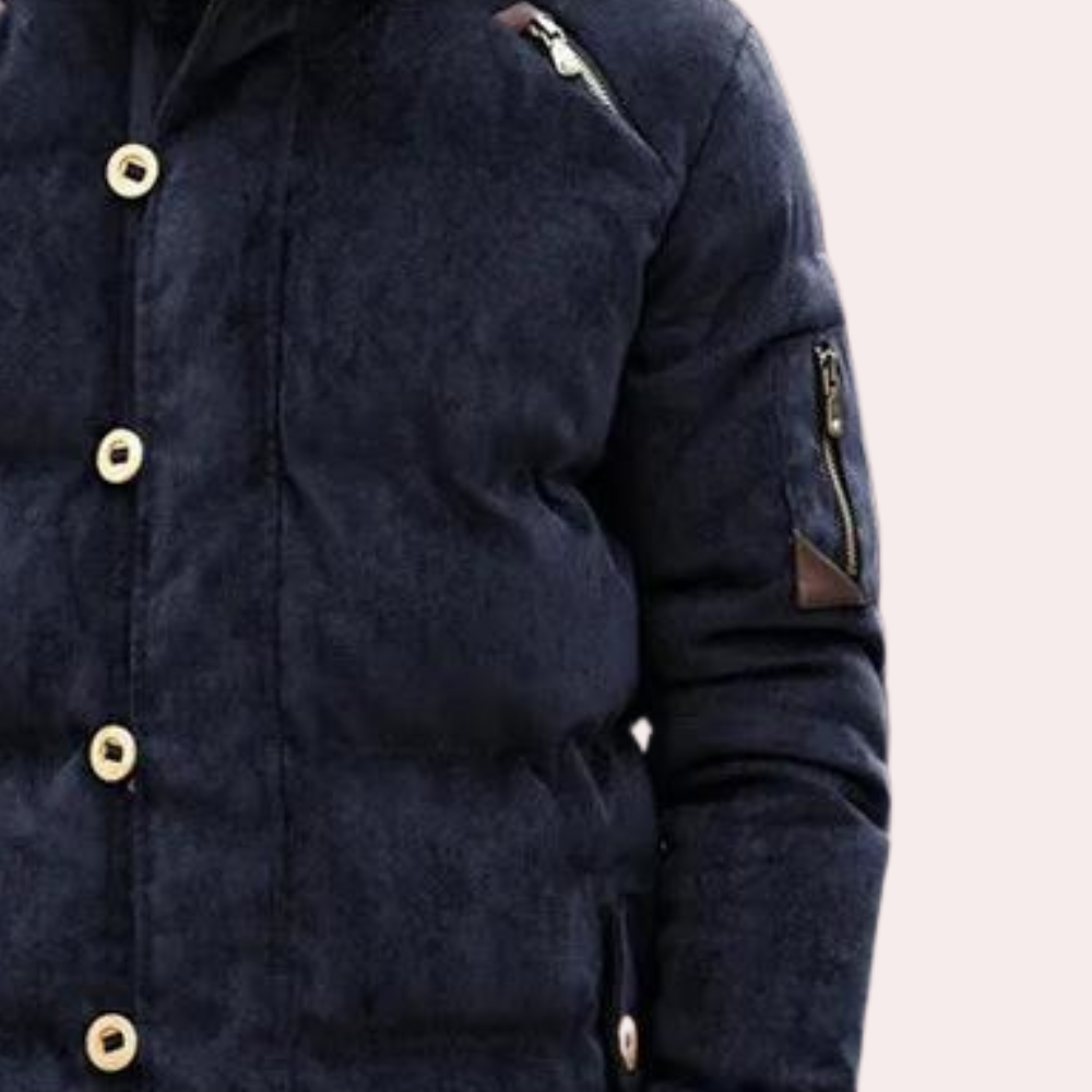 Damian - Manteau à Capuche de Luxe pour Hommes