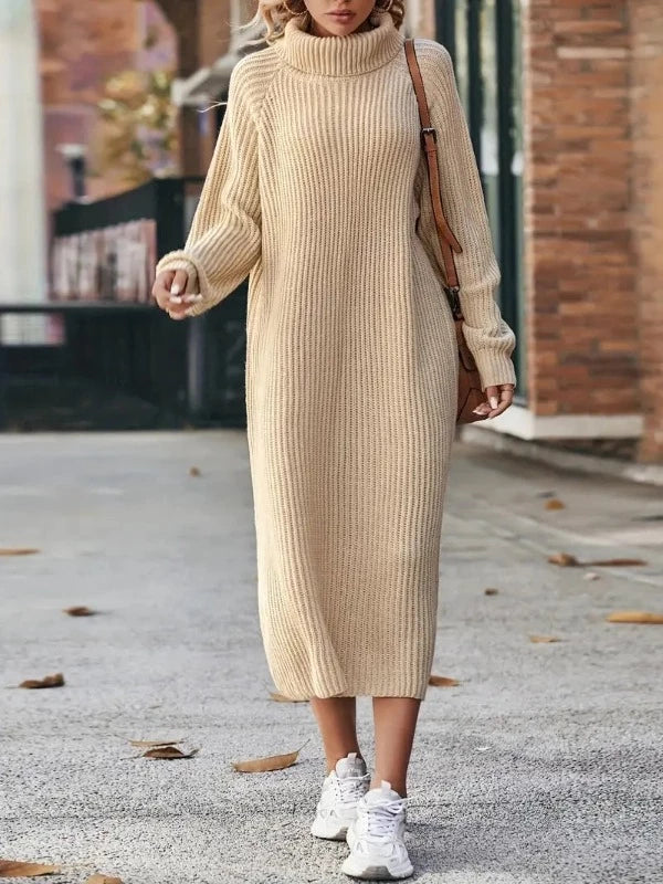 Tess - Robe en maille confortable et tendance